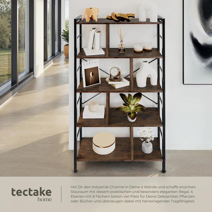 Immagine prodotto tectake Charleston (75.50 x 75.50 x 155 cm)
