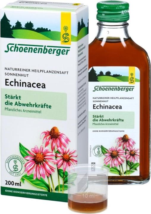 Produktbild Schönenberger Echinacea naturreiner Pflanzensaft Sonnenhut, 200 ml Lösung