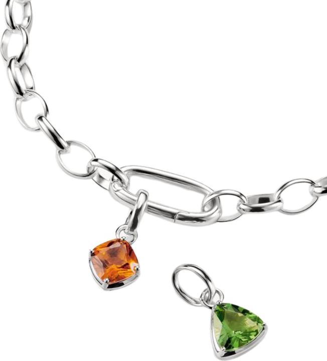 Actual product image Thomas Sabo Silber Charm Anhänger Geburtsstein August Connect (Silver, Silver 925, Sterling Silver)