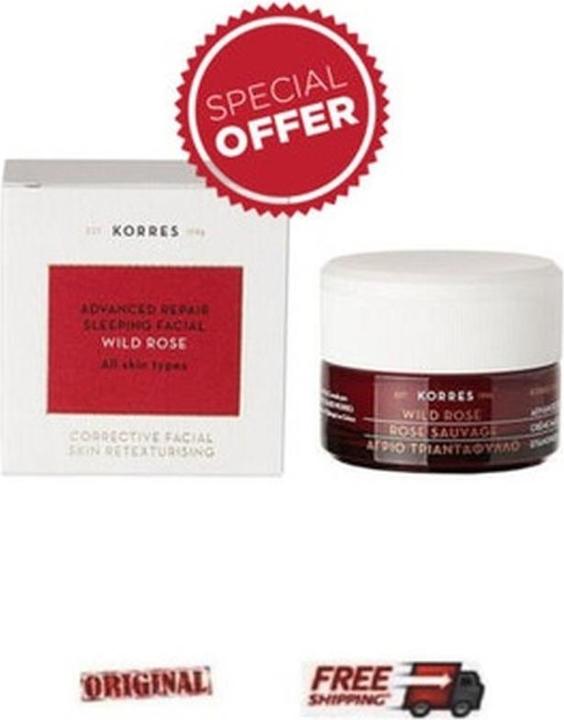 Immagine prodotto Korres Maschera alla Rosa Selvatica (40 ml, Crema notte)