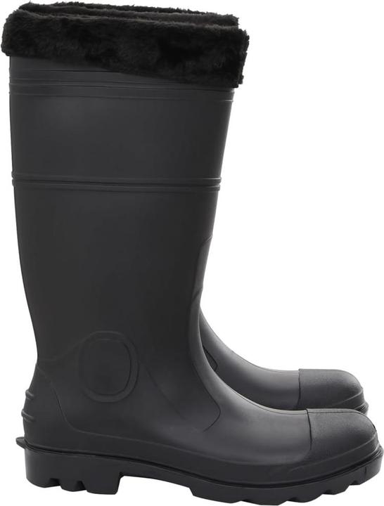 Image du produit VidaXL Bottes en caoutchouc avec doublure amovible Gr. PVC (46)