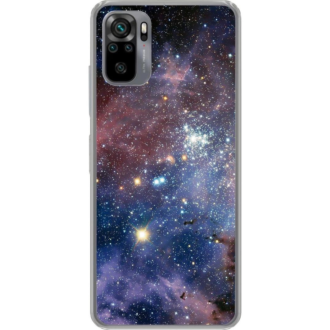 König Design Hülle Handy Schutz für Xiaomi Redmi Note 10S Case Cover Tasche Bumper Etuis TPU (Xiaomi Redmi Note 10S), Sm...