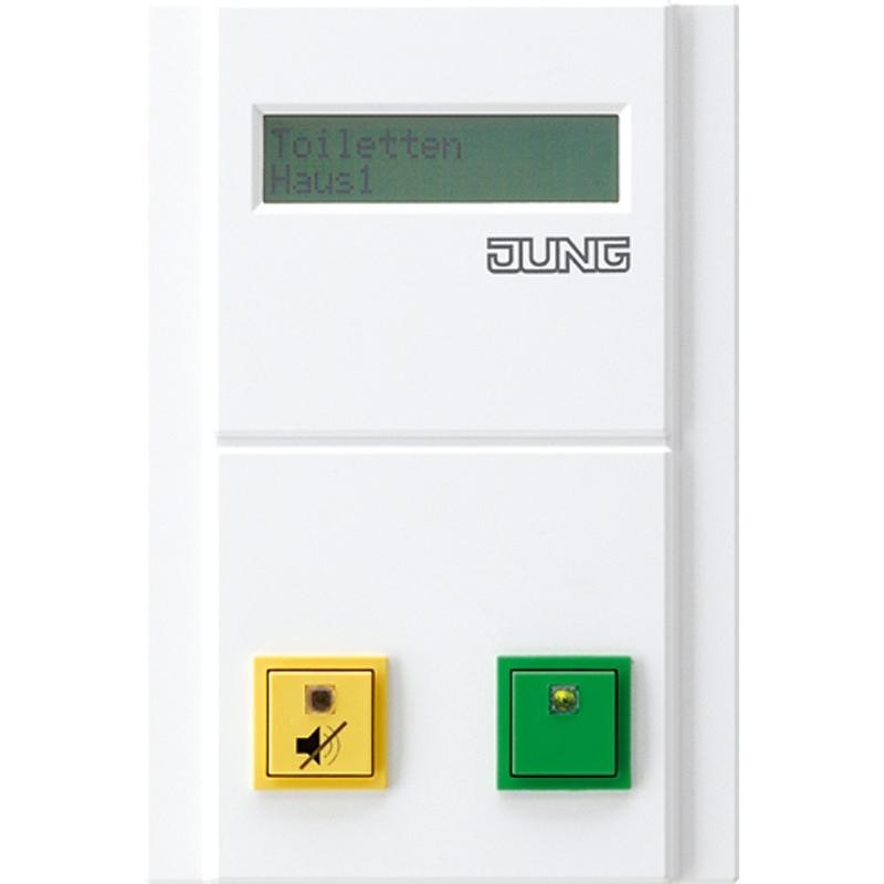 JUNG, Klingel + Türsprechanlage, Signalisierungsset f.Beh aws RAL9010 NRSDZT20WW