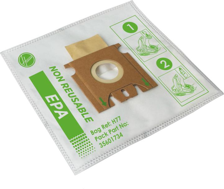 Hoover H77 Cylinder vacuum Dust bag (4x)
