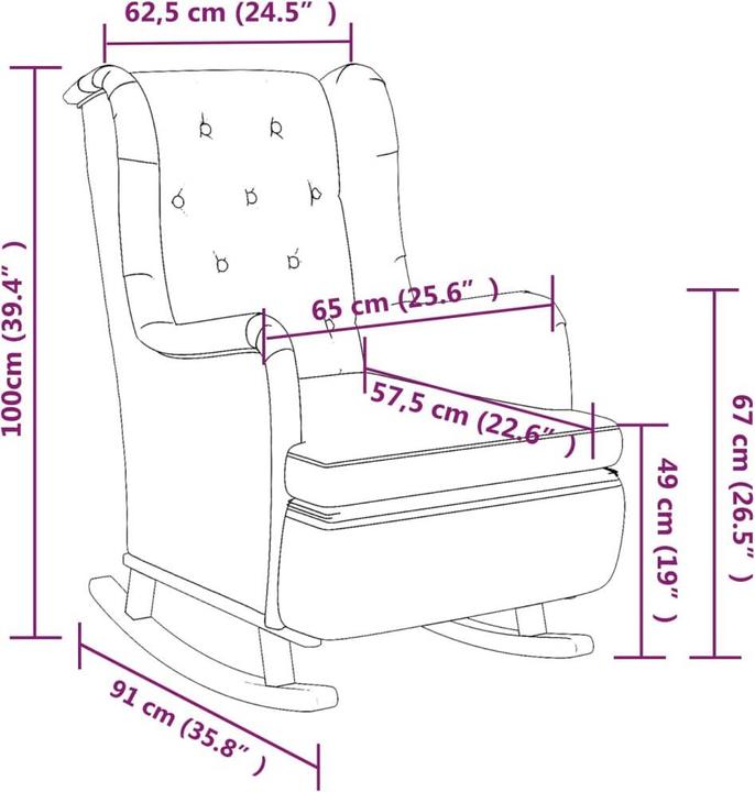 Produktbild vidaXL Sessel