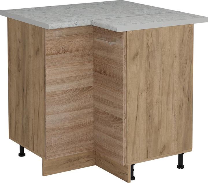 Goldkraft Eiche, Marble-Weiss, Sonoma Eiche