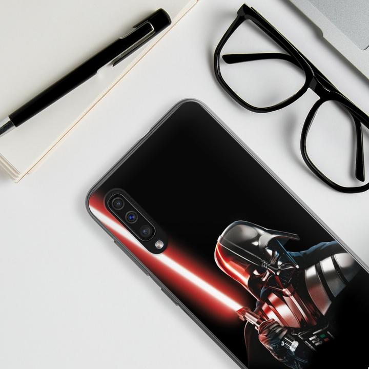 Produktbild DeinDesign Silikon Hülle für Samsung Galaxy A50 Handyhülle Case Smartphone Schutzhülle Star Wars Darth Vader (Samsung Galaxy A50)