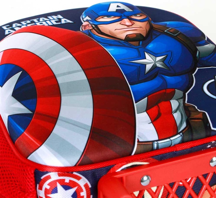 Produktbild Karactermania Small 3D Backpack with Wheels Patriot