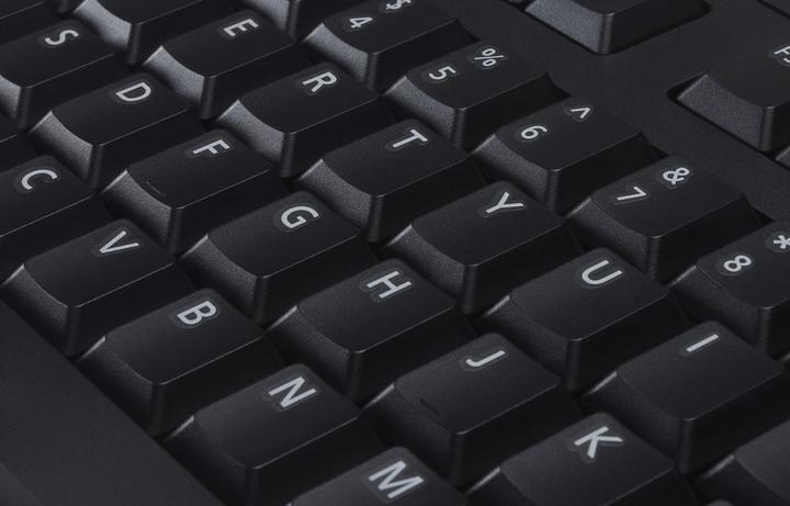 Actual product image Dell Keyboard : UK/Irish (QWERTY) KB-522 Wired Business Multimedia USB Keyboard (Kit) (Eng. Int., Cable)