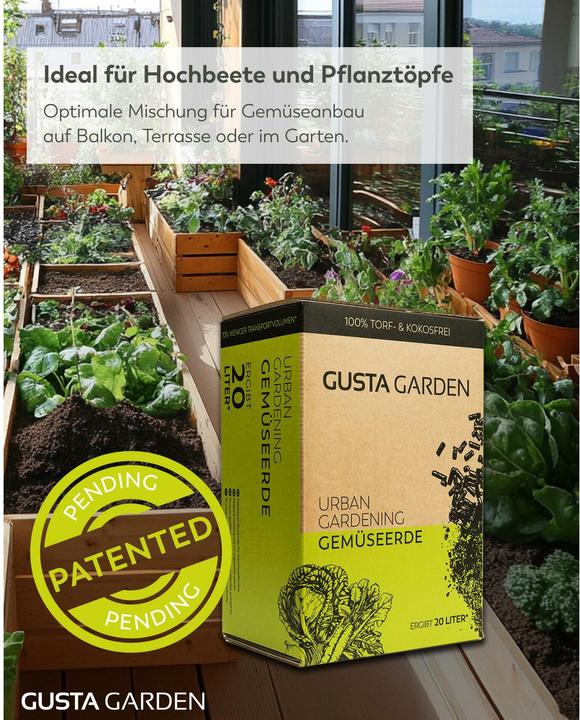 Produktbild Gusta Garden Pelletierte Quellerde 4.6 kg