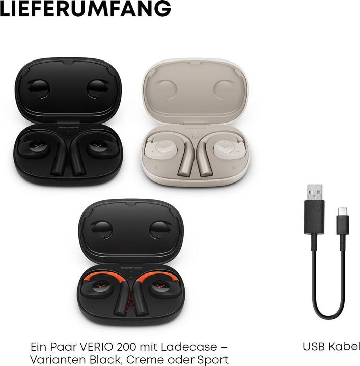 Actual product image Beyerdynamic Verio 200 (No noise cancellation, 8 h, Wireless)