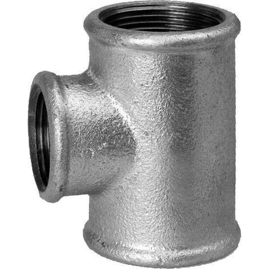 Hermann schmidt, Rohrverbindungstechnik, HS T-Stück 130 DN 20x15, 3/4x1/2, red., I/I/I, vz (T-Verbindung)