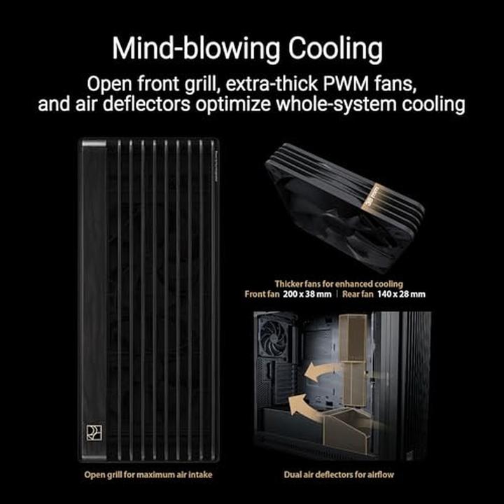 Immagine prodotto ASUS ProArt PA602 Edizione Legno (mATX, Mini-ITX, Mini-DTX, E-ATX, ATX, DTX)