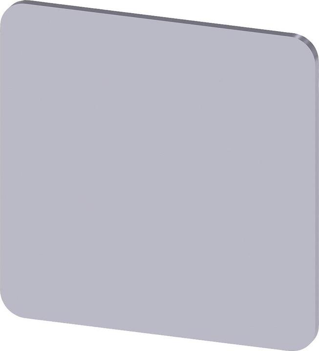 Produktbild Siemens Labeling plate 27x27mm, silver