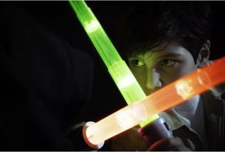 Produktbild Goliath Toys Power Saber Grün - elektronisches Lichtschwert