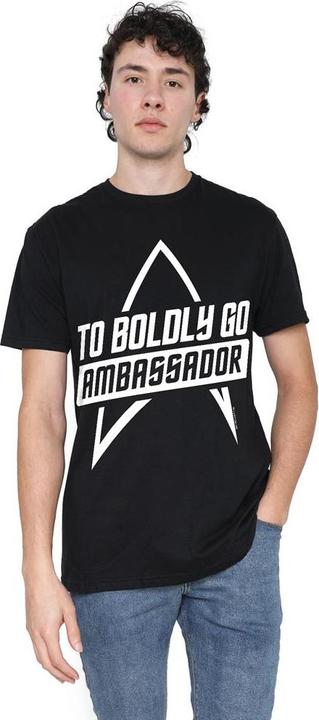 Immagine prodotto To Boldly Go Maglietta Uomo (XXL)