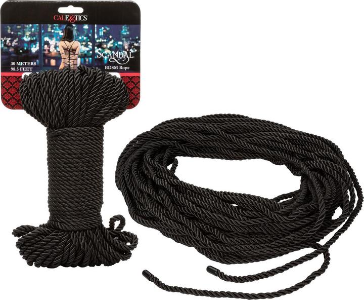 Actual product image CalExotics Scandal BDSM Rope 30M