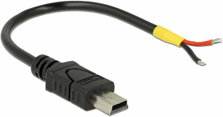 Delock USB Mini-B Kabel - 2Pin Voeding, 10cm (0.10 m, USB 2.0)