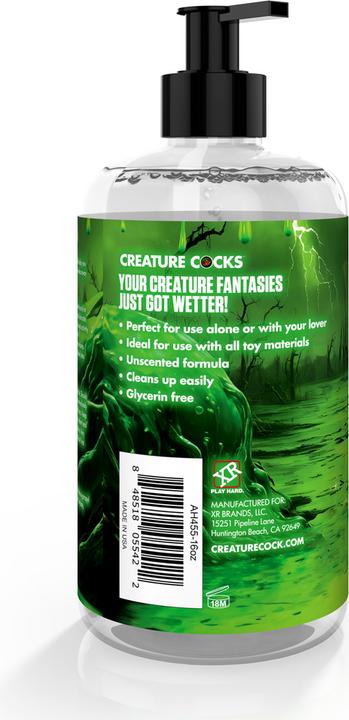 Actual product image Frisky Creature Slime - Waterbased Lubricant - 16 fl oz / 473 ml (473 ml)
