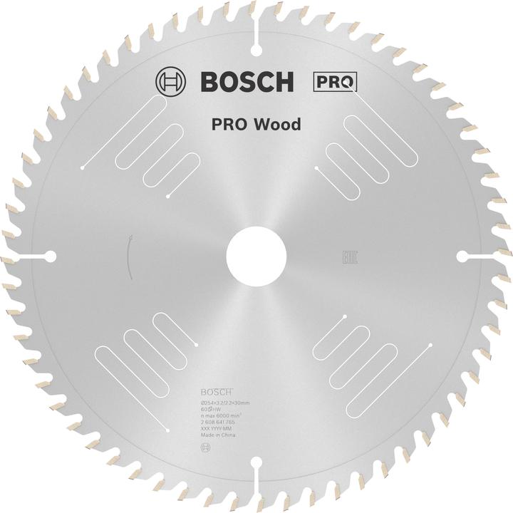 Produktbild Bosch Professional Zubehör PRO Wood Kreissägeblatt, 254 x 3.2 x 30 mm
