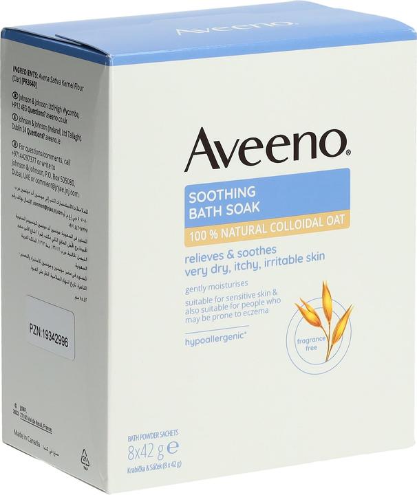Produktbild Aveeno Dermexa Beruhigende Badezusa 336g (Badesalz)