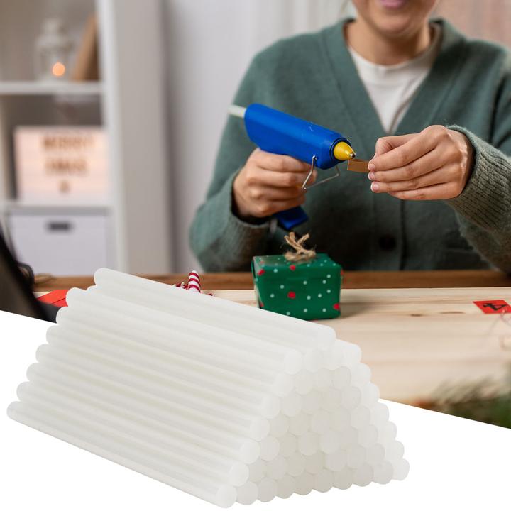 Immagine prodotto Casativo Set di 50 stick di colla a caldo per pistola a caldo, trasparente, 11 mm, 20 cm