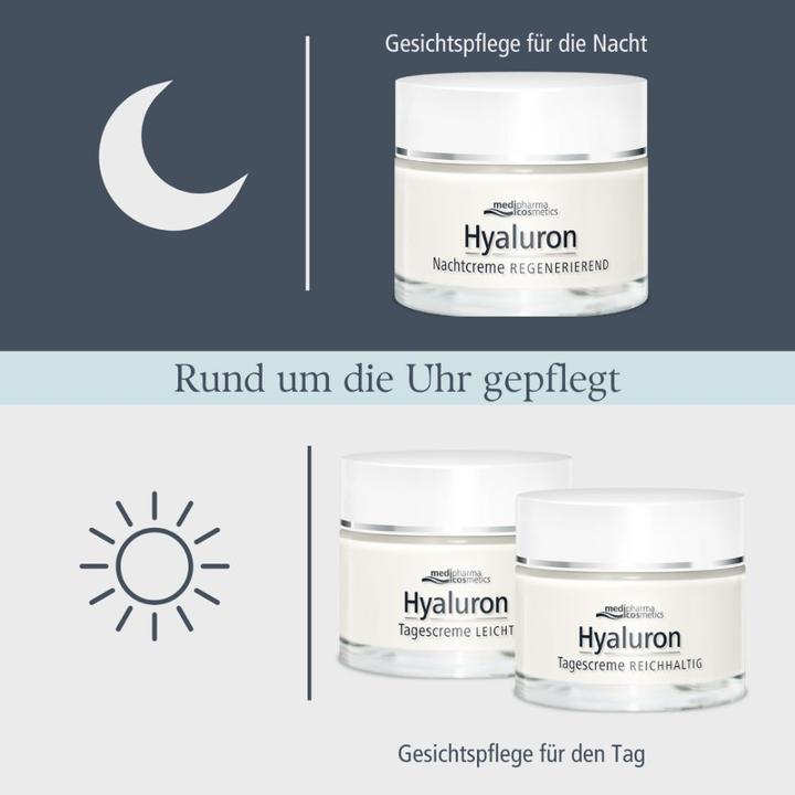 Actual product image Medipharma Hyaluron Nachtcre Regener, 50 ml CRE (50 ml, Night cream)