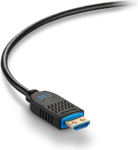 Actual product image C2G 38.1 m (125 ft) Performance Series High Speed HDMI® Active Optical Cable (AOC) - 4K 60 Hz Gee (38.10 m, HDMI)