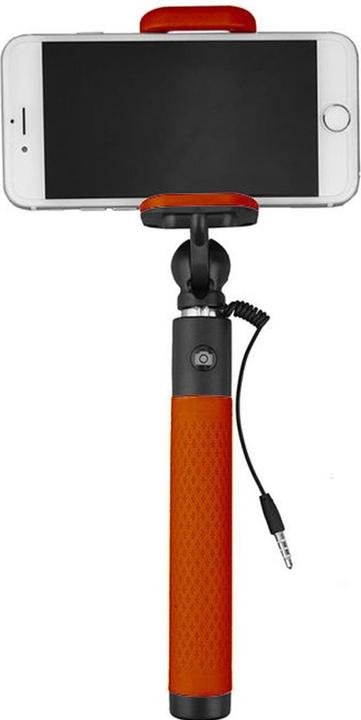 Actual product image Caruba Selfie Stick Plug & Play Orange