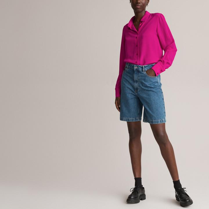 Actual product image La Redoute Collections Jean shorts