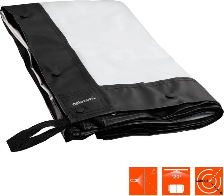 Actual product image Celexon Mobil Expert, folding frame canvas (92", 16:9)