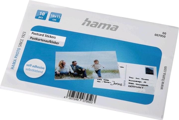 Produktbild Hama 1x10 Postkartenaufkleber 10x15