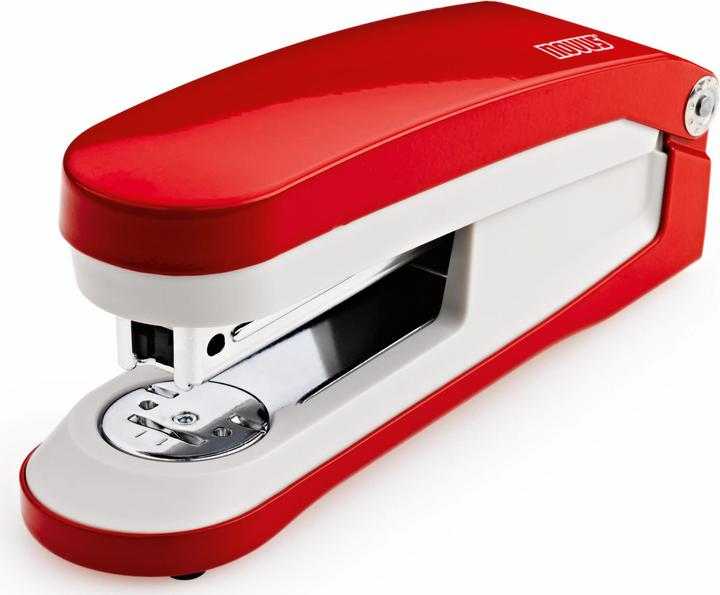 Produktbild Novus Heftgerät E30 rot/grau Blister (30 Blätter)