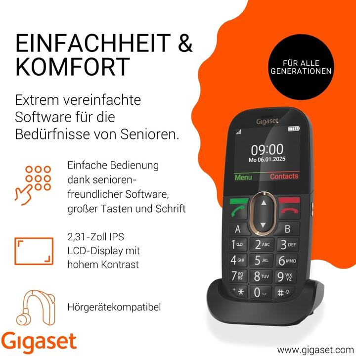Produktbild Gigaset GL695 (2.31", 2 Mpx)