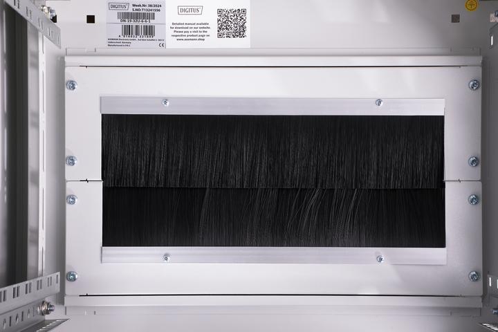 Actual product image Digitus DN-19 32U-6/6-1 Network cabinet (32 RU, 19 inch rack)