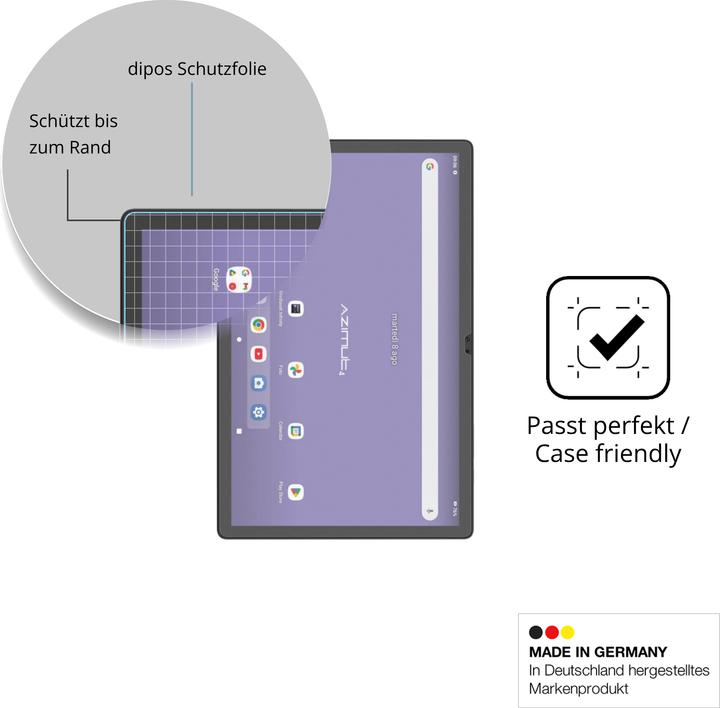 Actual product image Dipos Anti-Shock Screen Protector Matte (Mediacom SmartPad Azimut 4)