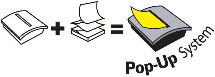 Produktbild Post-it Super Sticky Z-Notes Dispenser (76 x 76 mm)
