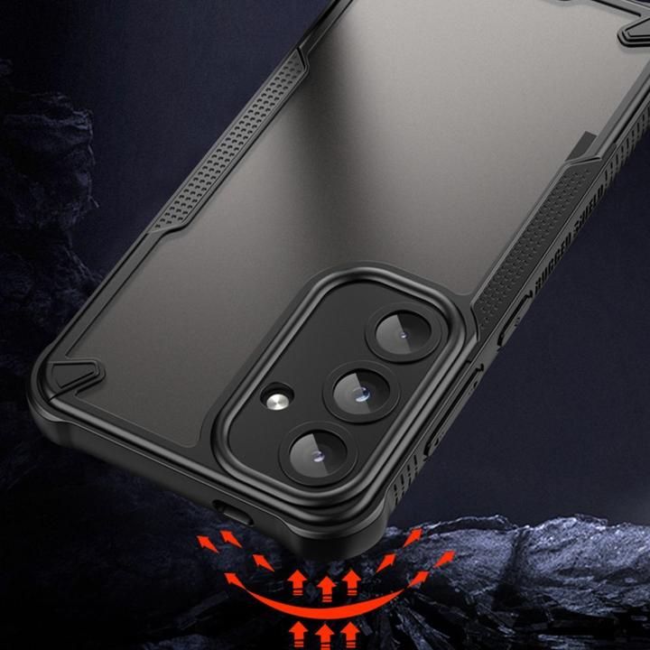 Actual product image OEM Defender Matt case for Samsung Galaxy S25 black (Samsung Galaxy S25)