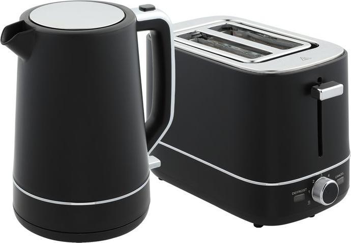 Actual product image Swisshandel24 Wasserkocher Toaster Set Frühstück-Set mit 1,7L Wasserkocher, 2 Scheiben Toaster (1.70 l)