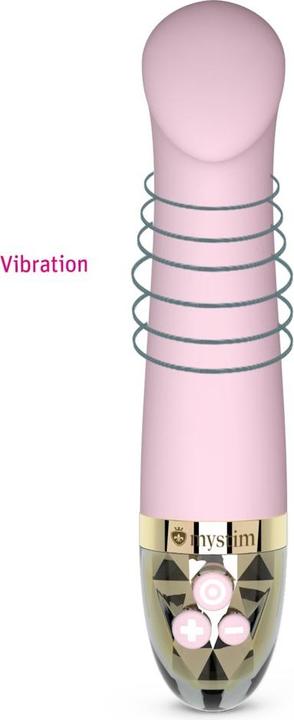 Productafbeelding Mystim Recht op Ron Vibrator roos