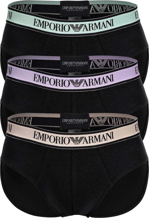 Image du produit Emporio Armani Bandeau logo Core (M, Lot de 3)