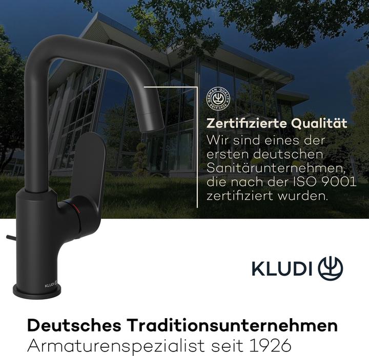 Image du produit Kludi X1 Mitigeur de lavabo avec commande latérale, avec vidage