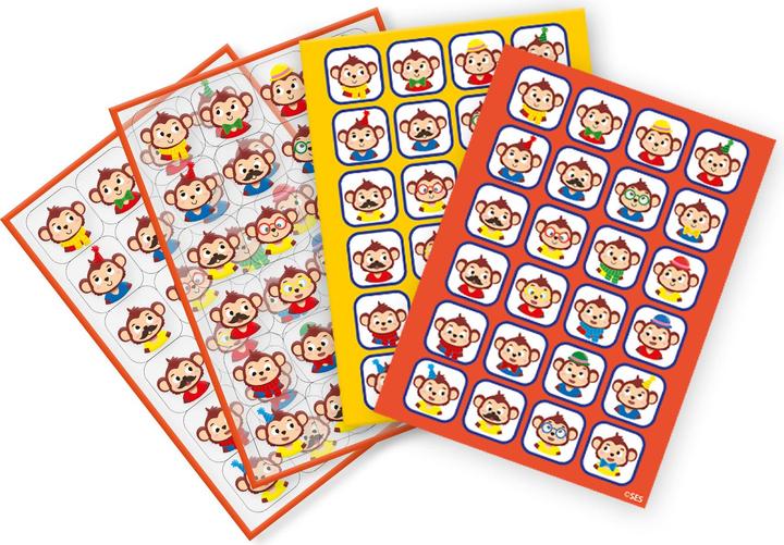 Produktbild Ses Reise-Fenstersticker-Wer bin ich?? (48 Sticker)