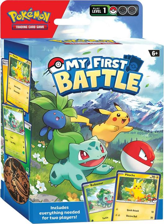 Produktbild Pokémon TCG: My First Battle - Charmander Squirtle (Englisch, Box Set & Collection)