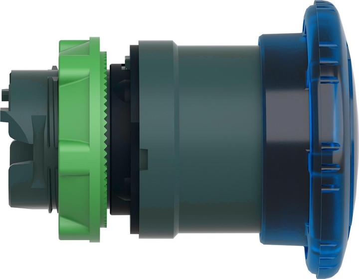 Produktbild Schneider Electric Leuchttaster Pilzkopf blau rund IP66