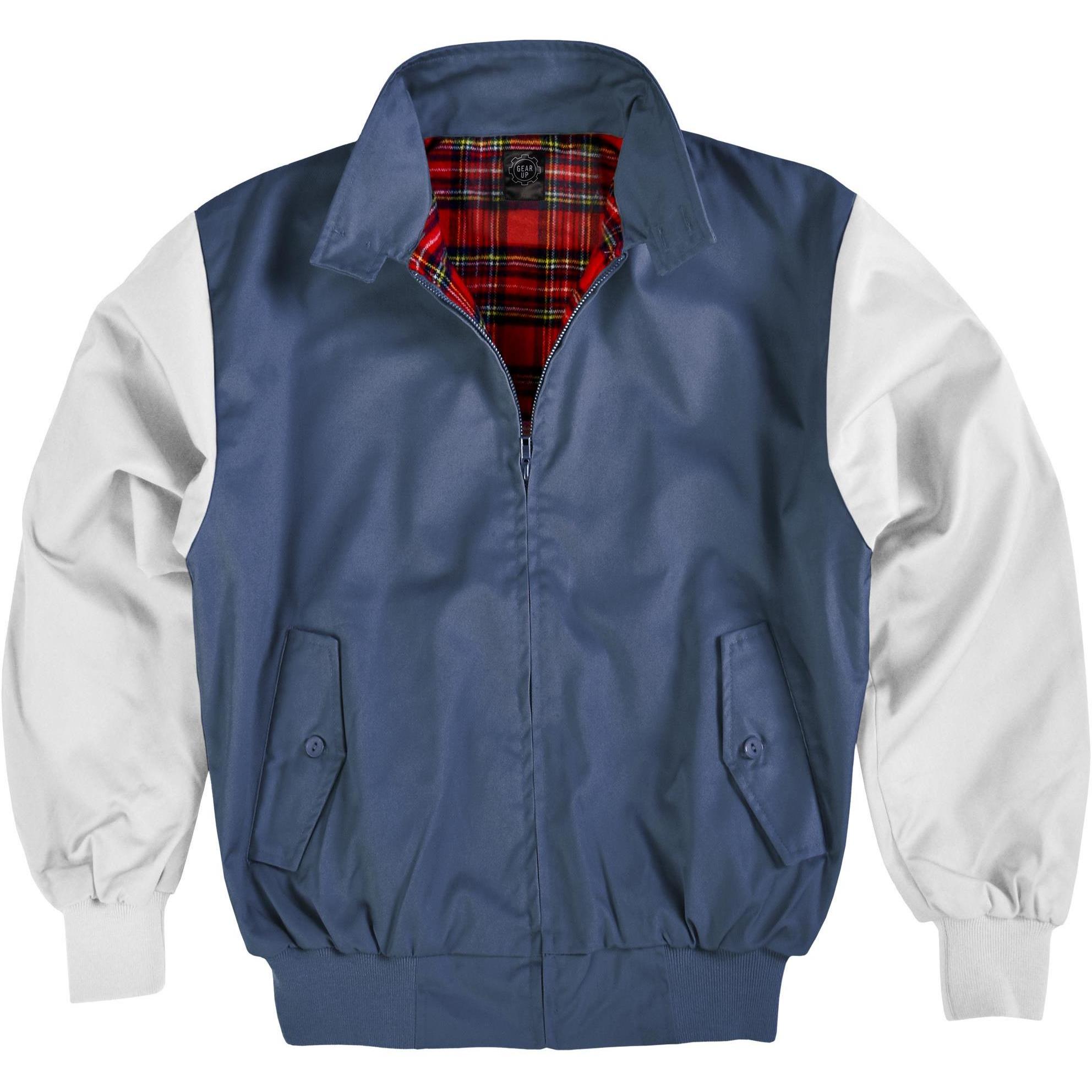 Gear Up, Herren, Jacke, Herren Harrington Jacke (M), Blau, M