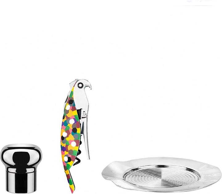 Immagine prodotto Alessi Set regalo vino nero (Chiusura per il vino)