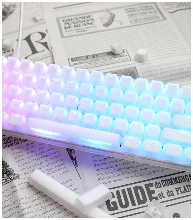 Produktbild Ducky One 3 Mini Aura White (Eng. Int., Kabelgebunden)