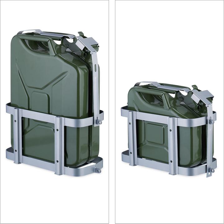 Actual product image Relaxdays Petrol can holder