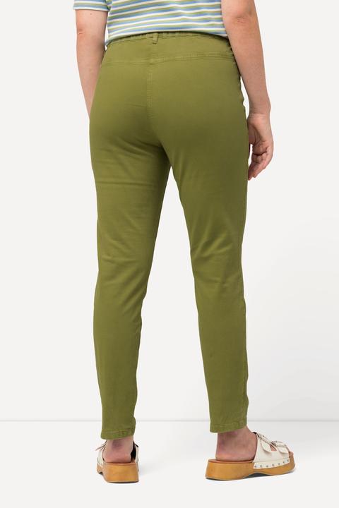 Actual product image Ulla Popken Eco Cotton Elastic Waist Stretch Jeggings (50)